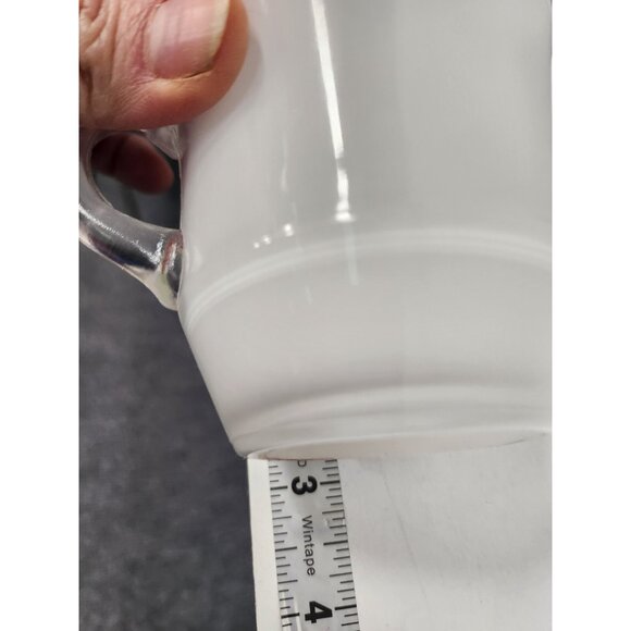 VTG Bartlett Collins Frosted Glass Strawberry Cream and Sugar Set Hand Painted - Picture 9 of 9